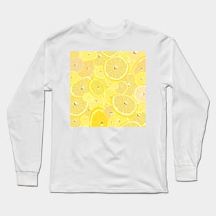 Lemon Slices Long Sleeve T-Shirt